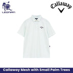 Callaway Mesh with Small Palm Trees Shirt