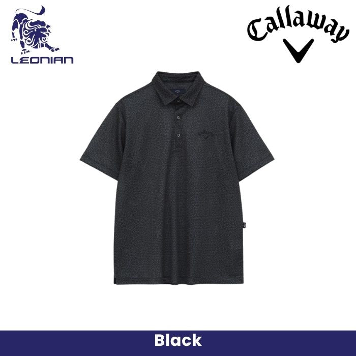 Callaway Mesh with Small Palm Trees Shirt
