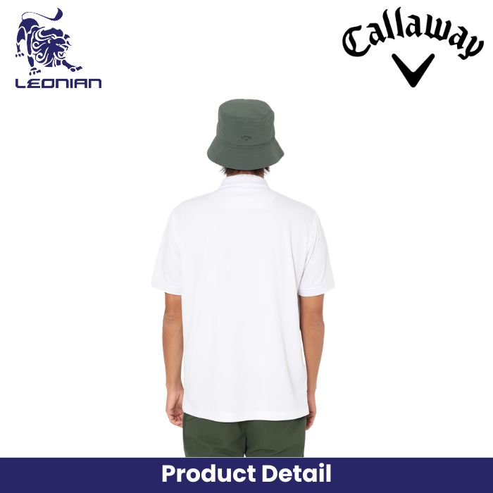 Callaway Mini Waffle Relaxed Golf Polo Shirt