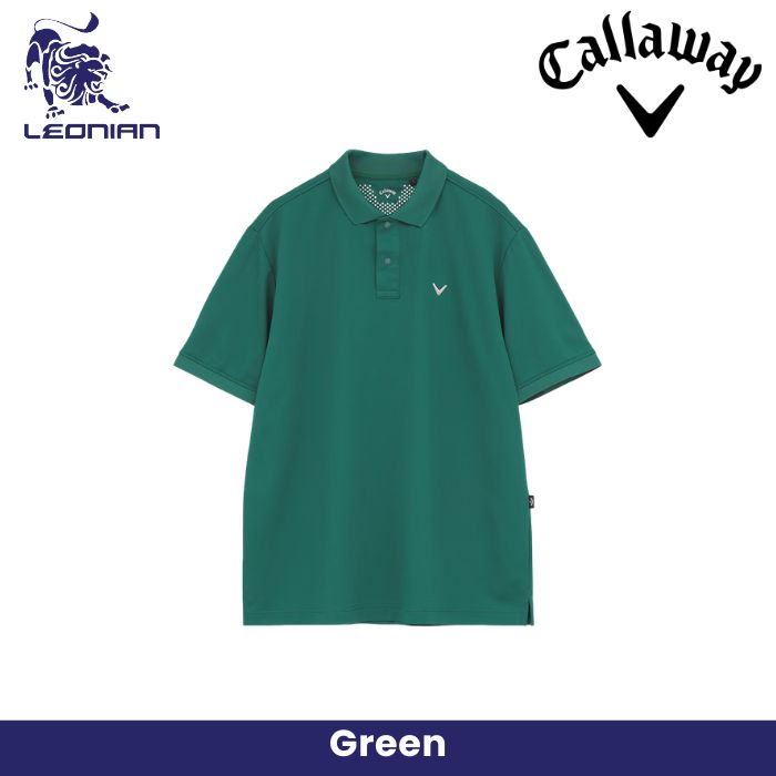 Callaway Mini Waffle Relaxed Golf Polo Shirt