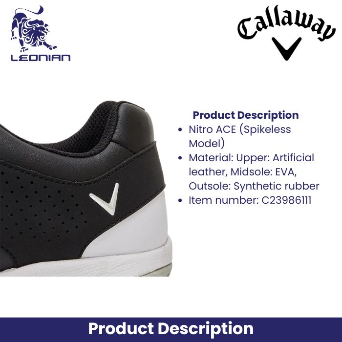 Callaway Men's Nitro ACE Spikeless Golf Shoes