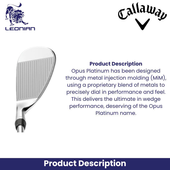 Callaway Wedge Opus Platinum Chrome DG STF Golf Club