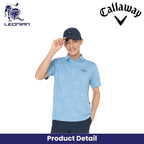 Callaway Palm Tree Pattern Jacquard Shirt