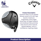 Callaway Quantum Max D Fairway Woods