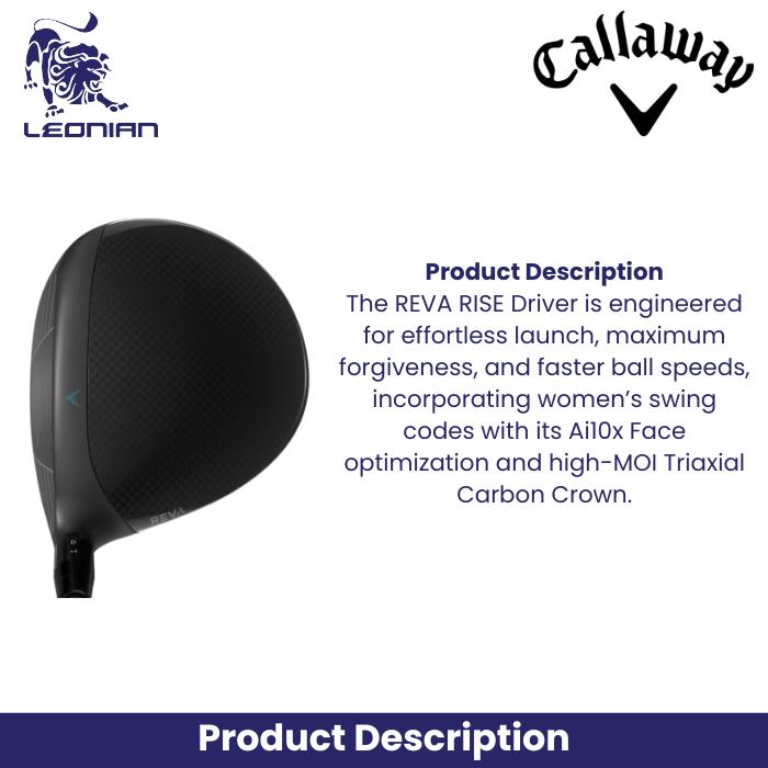 Callaway Women's REVA Rise Driver Golf Club