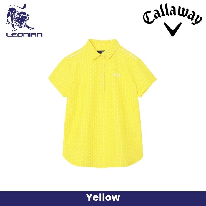 Callaway Mesh Dot Print Women's Shirt