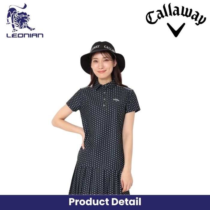 Callaway Mesh Dot Print Women's Shirt