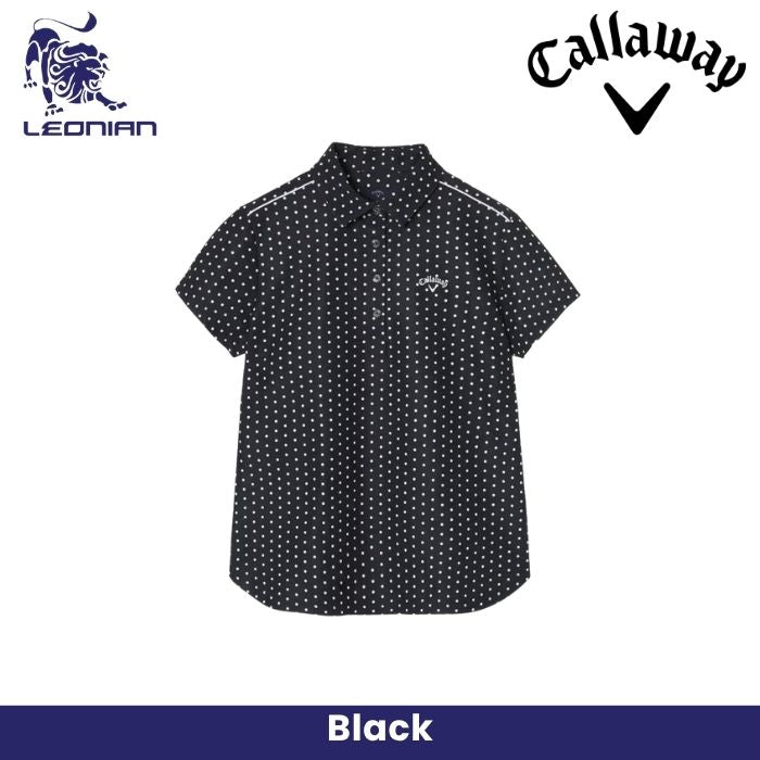 Callaway Mesh Dot Print Women's Shirt