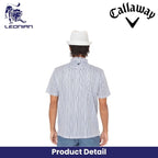 Callaway Shirt with Mesh Stripe Pattern