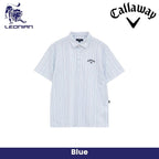Callaway Shirt with Mesh Stripe Pattern