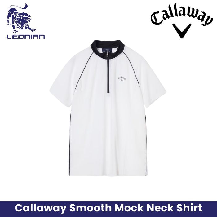 Callaway Stretch Smooth Mock Neck Women's Shirt