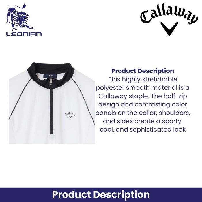 Callaway Stretch Smooth Mock Neck Women's Shirt