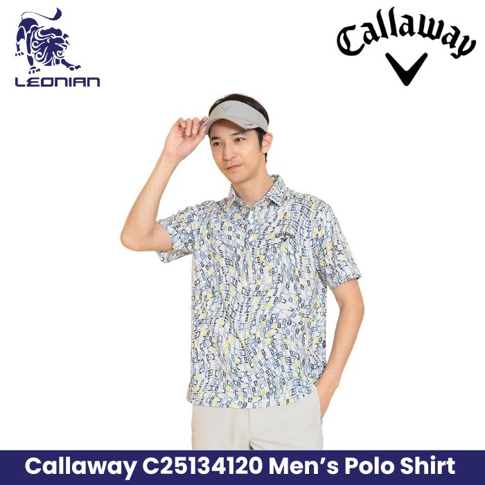 Callaway C25134120 Men's Short Sleeve Polo Shirt