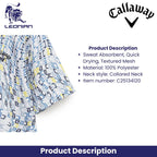 Callaway C25134120 Men's Short Sleeve Polo Shirt