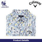 Callaway C25134120 Men's Short Sleeve Polo Shirt