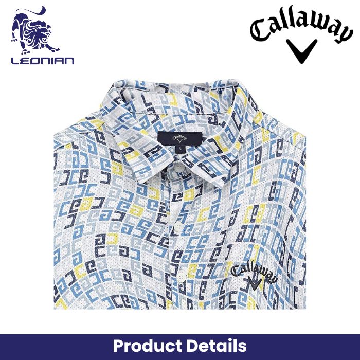 Callaway C25134120 Men's Short Sleeve Polo Shirt