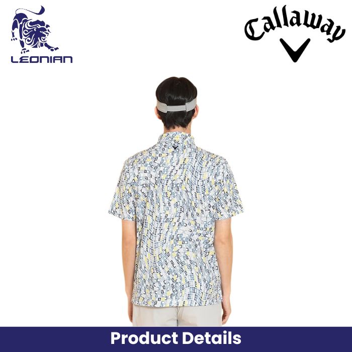 Callaway C25134120 Men's Short Sleeve Polo Shirt