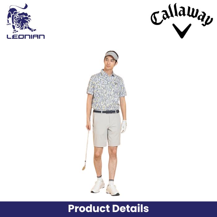 Callaway C25134120 Men's Short Sleeve Polo Shirt