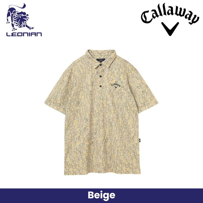 Callaway C25134120 Men's Short Sleeve Polo Shirt