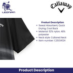 Callaway C25134124 Men's Short Sleeve Polo Shirt
