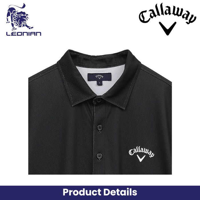 Callaway C25134124 Men's Short Sleeve Polo Shirt