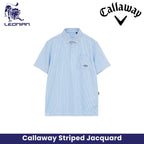 Callaway Striped Jacquard Golf Polo Shirt