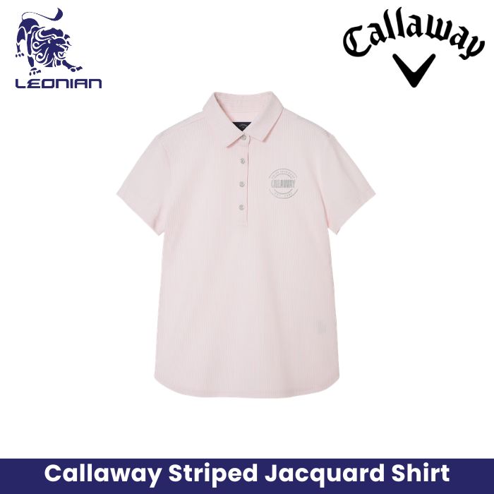 Callaway Striped Jacquard Women's Shirt