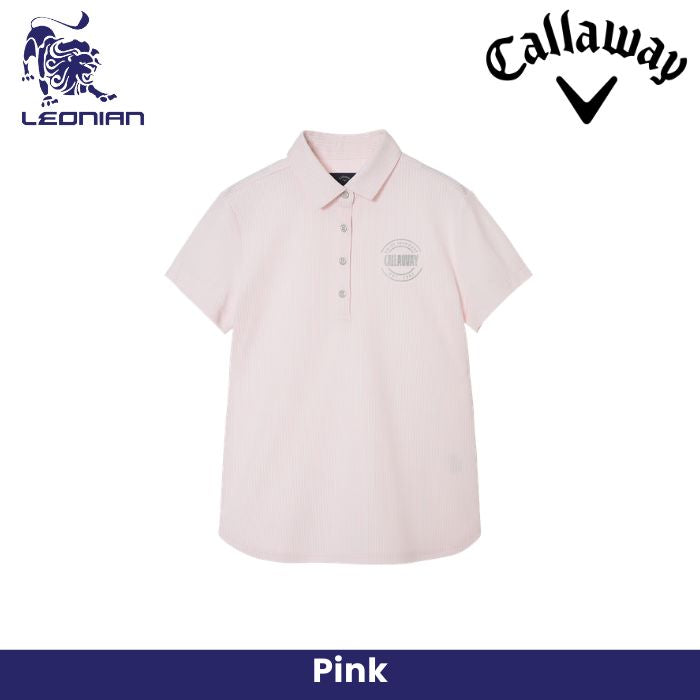 Callaway Striped Jacquard Women's Shirt