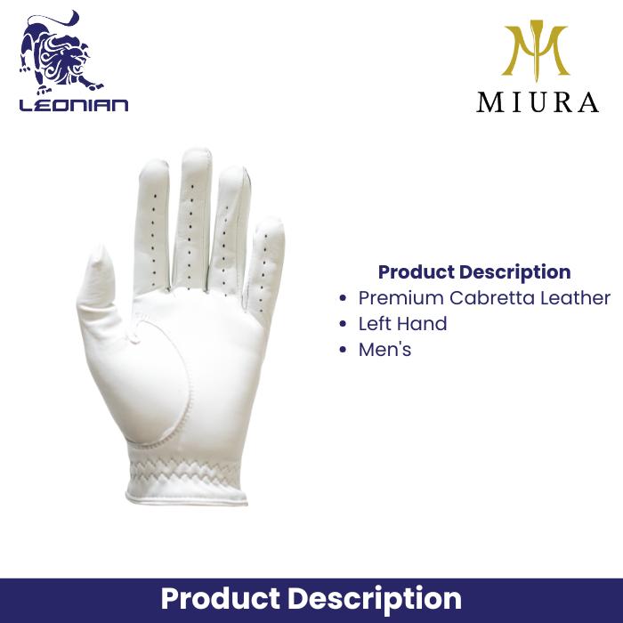 Sarung Tangan Kulit Samurai Golf Miura