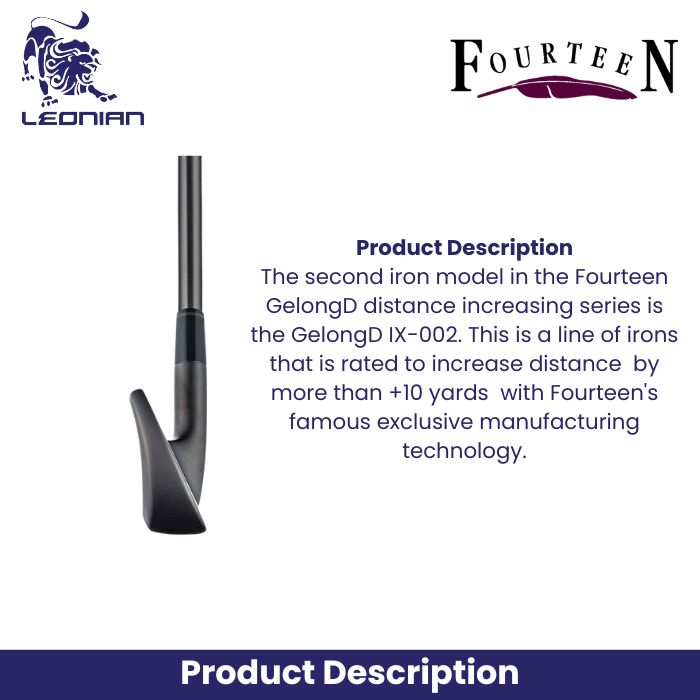 Fourteen Iron Set GelongD IX-002 #6P - Iron Set Golf Club