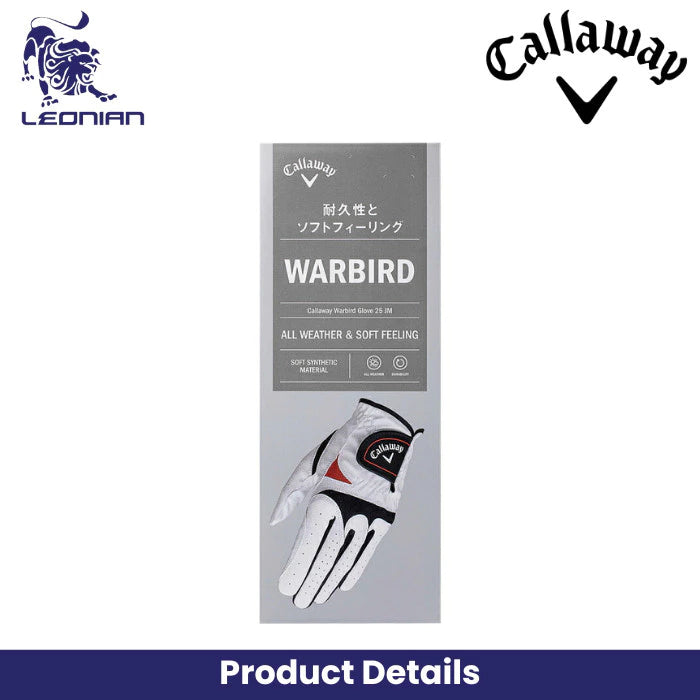 Callaway Warbird LH Glove 25