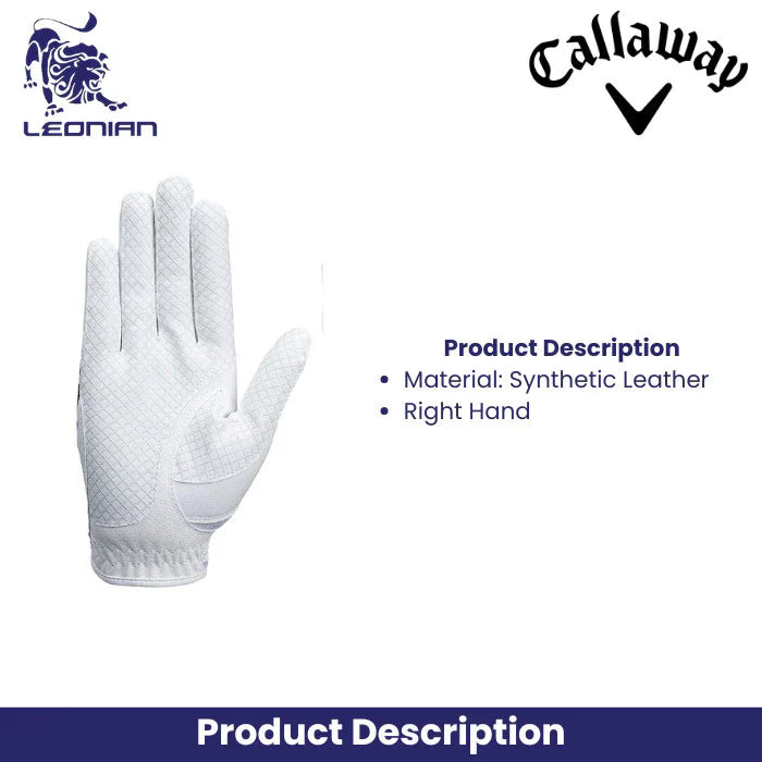 Callaway Graphic RH Black Glove 25
