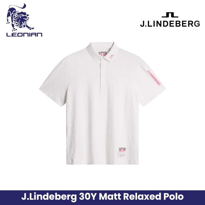 J.Lindeberg 30Y Matt Relaxed Polo