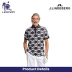 J.Lindeberg 30Y Tour Tech Argyle Polo