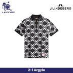 J.Lindeberg 30Y Tour Tech Argyle Polo