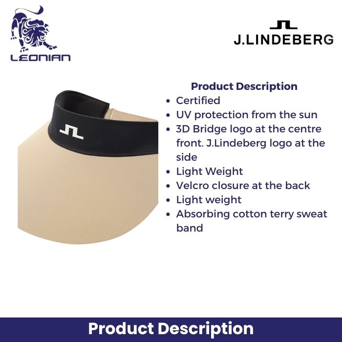 J.Lindeberg Ada Wide Visor