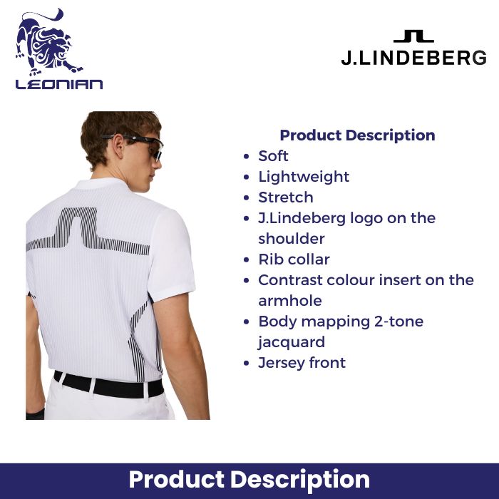 J.Lindeberg Aleks Hybrid Knit Polo Shirt