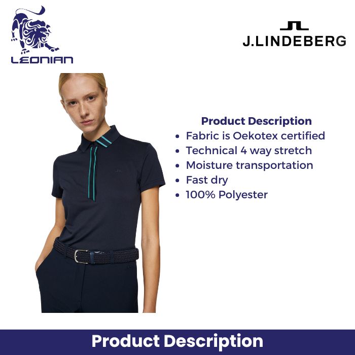 J.Lindeberg Alina Polo Women's Golf Shirt