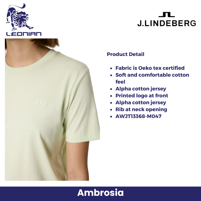 J.Lindeberg W Alpha T-shirt Women's Golf Shirt