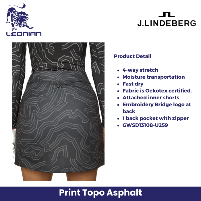J.Lindeberg Amelie Mid Print Skirt Women's