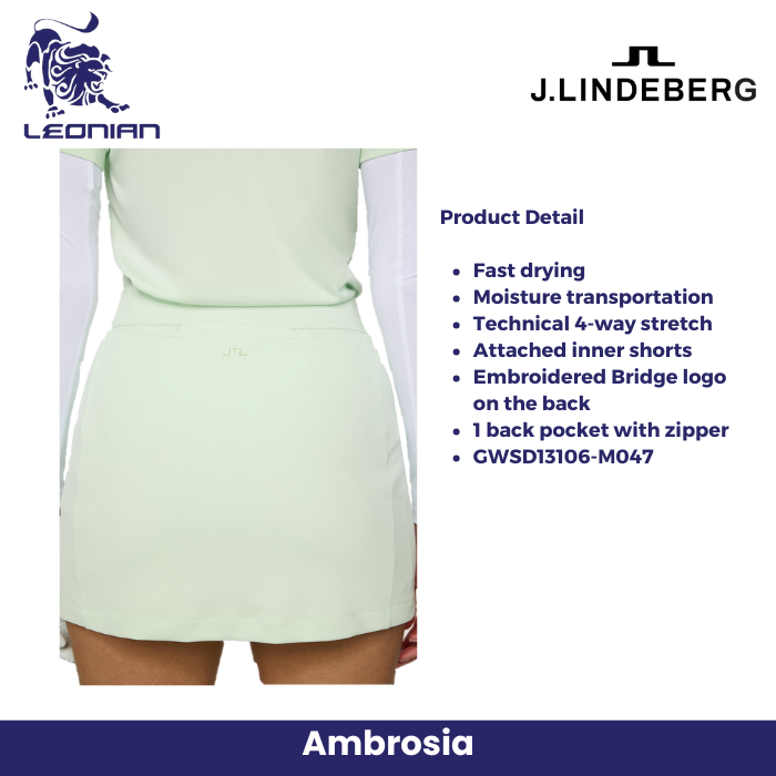 J.Lindeberg Amelie Golf Skirt Women's