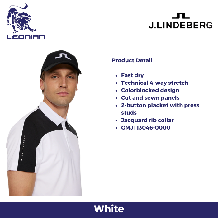 J.Lindeberg Anders Polo Men's Golf Shirt