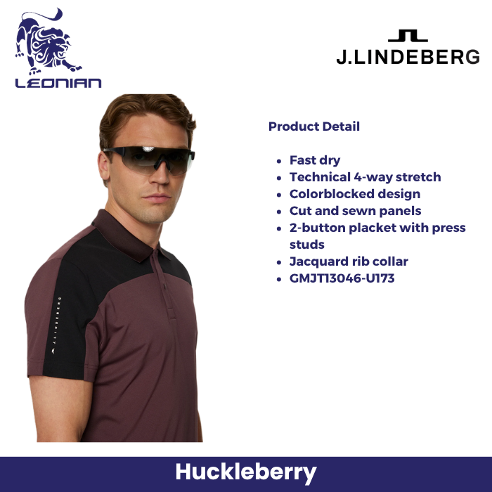 J.Lindeberg Anders Polo Men's Golf Shirt