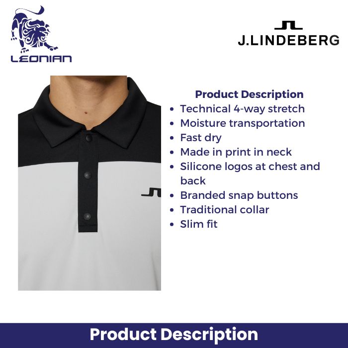 J.Lindeberg Anders Slim Fit Polo