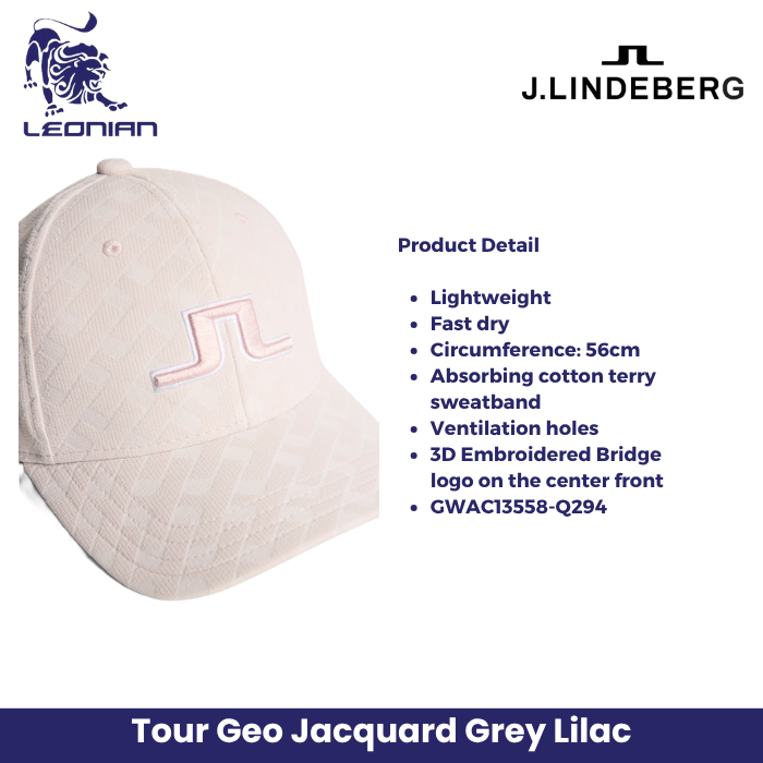 J.Lindeberg Anga Jacquard Women's Cap
