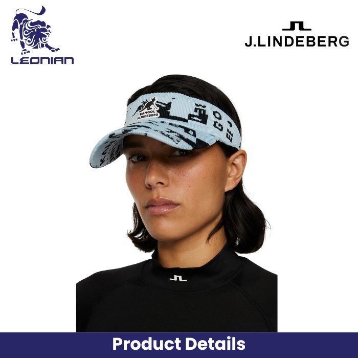 J.Lindeberg Astoria Jacquard Visor Women's