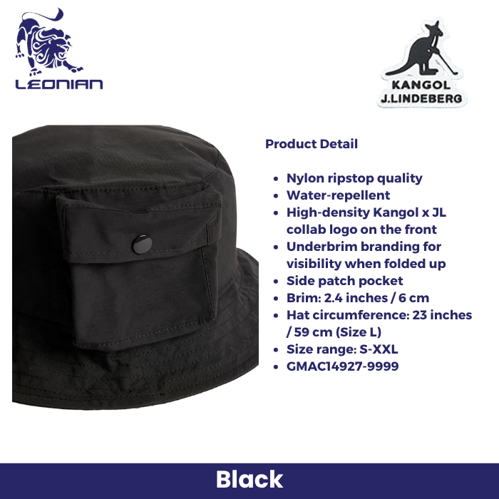 J.Lindeberg Banks Packable Bucket Hat