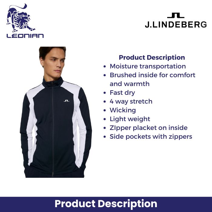J.Lindeberg Banks Mid Layer Jacket