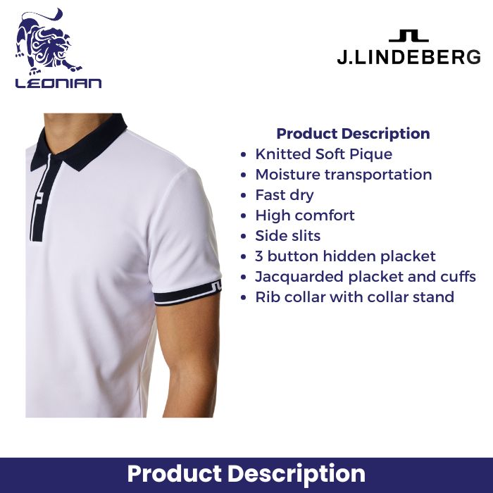 J.Lindeberg Bay Slim Polo