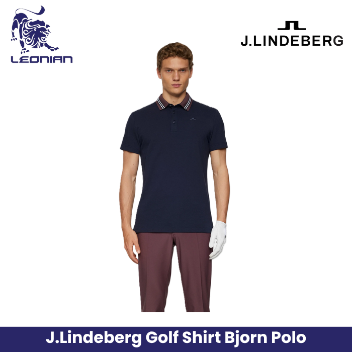 J.Lindeberg Bjorn Polo Men's Golf Shirt